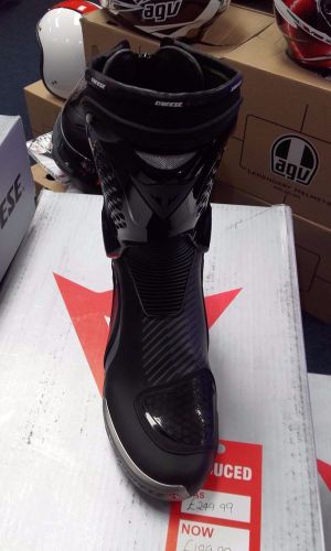 Dainese torque rs out boots blk/grey/gun - size: 42 only £199.99