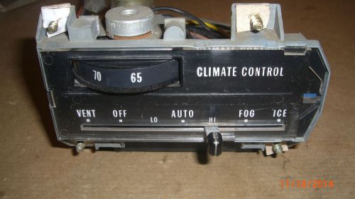 1969 1970 cadillac climate control eldorado deville fleetwood excellent*