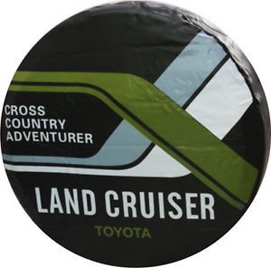17inch Wheel Spare Tire Cover For Toyota Land Cruiser Logo Protector Heavy Vinyl, US $22.98, image 2