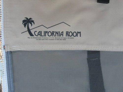 Rv trailer camper   add a room screen room