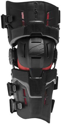 Evs rs9 pro individual knee brace black