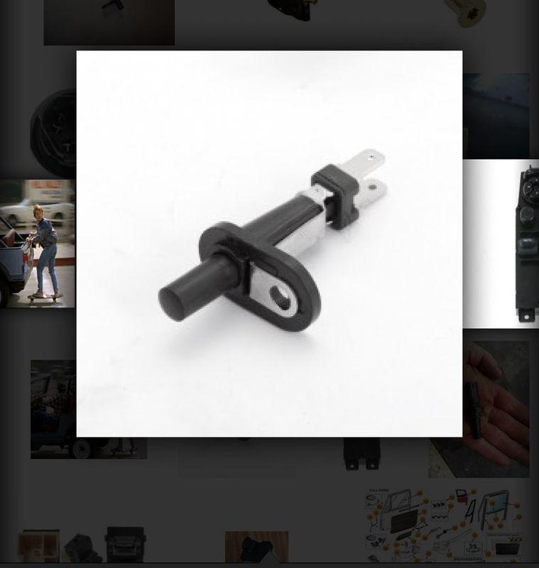 Courtesy light switch, left, 84-01 jeep xj cherokee & 87-95 yj wrangler 