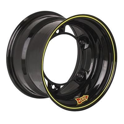 Aero race wheels 58-100550 black powdercoat roll-formed wheels 58 series  -