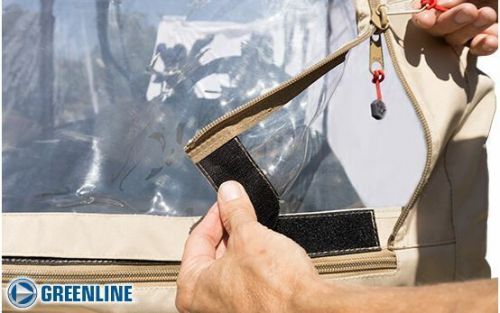 EZGO Premium Drivable 2 Person Golf Cart Enclosure Cover Color: BLACK, US $289.98, image 3