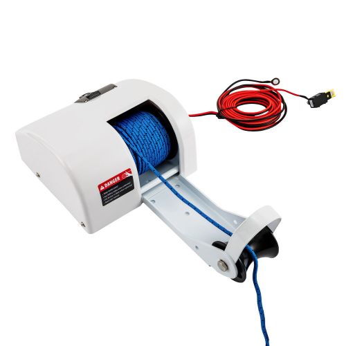 45 LBS Boat Anchor Winch Electric Marine Winch Free Fall With Wireless Remote, US $208.54, image 13