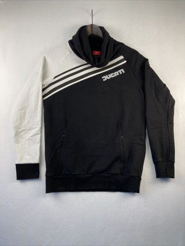 Ducati 77 retro women's sweatshirt sweater longshirt black white lady