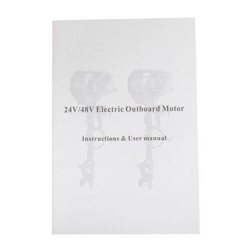 5HP 48V HANGKAI Electric Outboard Trolling Motor Boat Short Shaft Engine 1200W, US $262.04, image 5