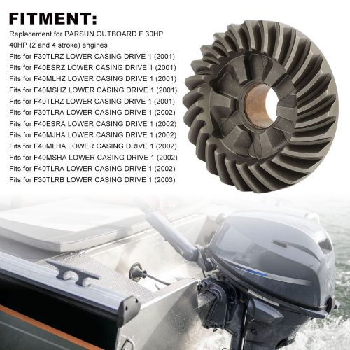 66T 45560 Antiimpact Outboard Front Gear For 30HP 40HP 2 4 Stroke, US $39.68, image 4