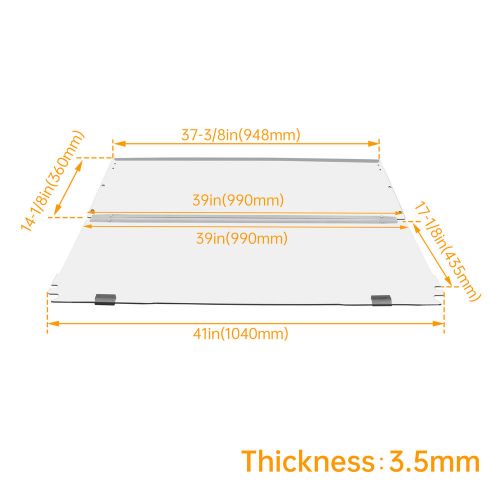 Folding Clear Windshield Golf Cart Windscreen For EZGO TXT & Medalist 1994-2014, US $73.90, image 8