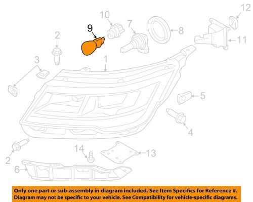 FORD OEM-Exterior Bulb FB5Z13466AA, US $51.13, image 2