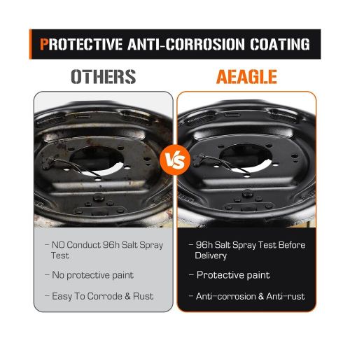 AEagle 12" x 2" Electric Trailer Brake for 5,200lbs 6,000lbs 7,000lbs Left an..., US $255.49, image 3