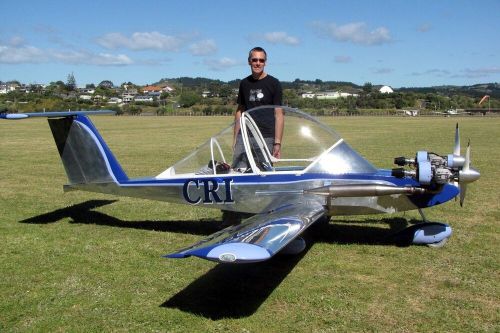 The smallest manned aircraft cri-cri, drawings and plans