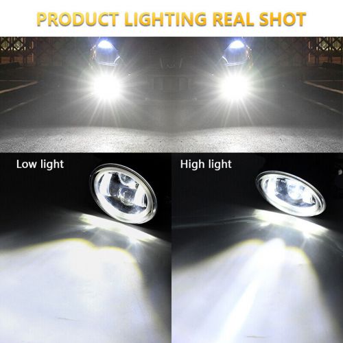 Pair 4" Inch Round LED Fog Lights Halo Angel Eyes Lamps For Jeep Wrangler JK TJ, US $30.59, image 6