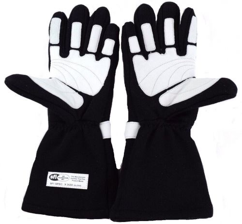 ALCOHOL RACING GLOVES SFI 3.3/20 RACING GLOVES 3-2A/20 BLACK SIZE MEDIUM, US $244.99, image 2