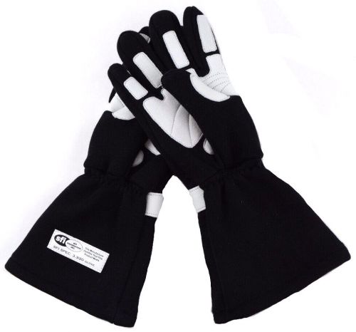ALCOHOL RACING GLOVES SFI 3.3/20 RACING GLOVES 3-2A/20 BLACK SIZE MEDIUM, US $244.99, image 5