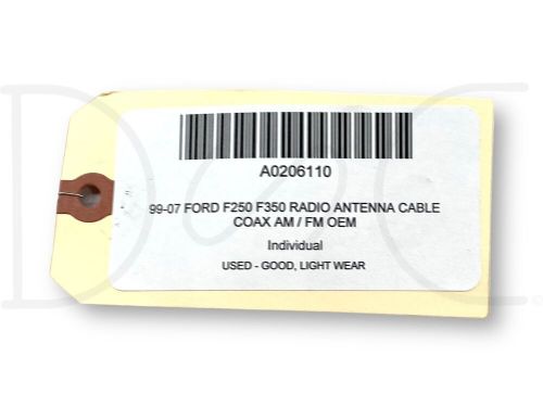 99-07 Ford F250 F350 Radio Antenna Cable Coax AM / FM OEM, US $30.00, image 4
