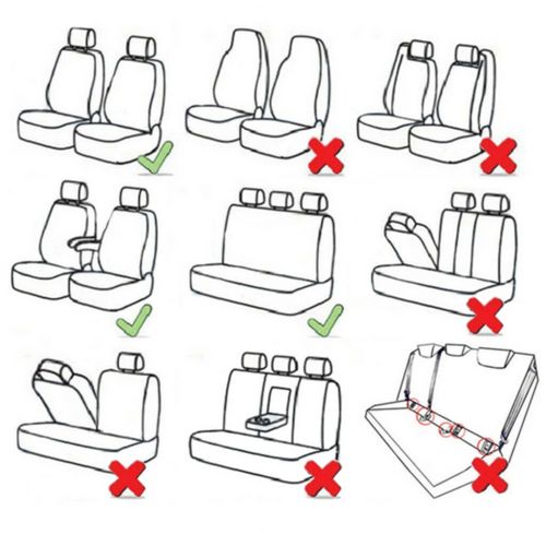 Seat Cover Seat Cushion Car Chair Protector Interior Accessory For 5-Seats Auto, US $70.89, image 16