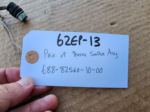 YAMAHA PAIR OF THERMO SWITCH ASSY, 688-82560-10-00, 1999 CARBED 150HP, 62EP-13, US $25.00, image 5
