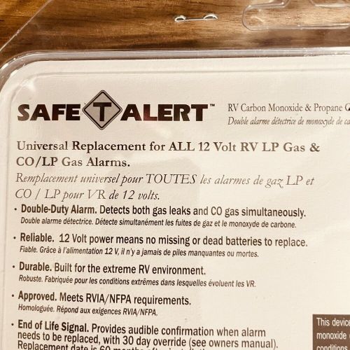 Safe-T-Alert 85 Series Carbon Monoxide Propane Gas Alarm - 12V - Black 85-741, US $45.96, image 2