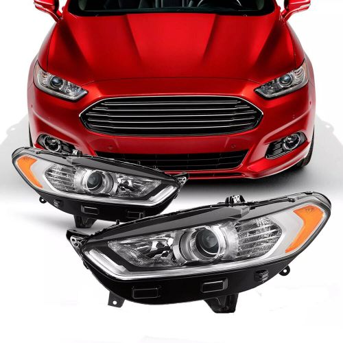 Pair For Ford Fusion 2013-2016 Projector Headlights Head Lights Lamps, US $134.00, image 7
