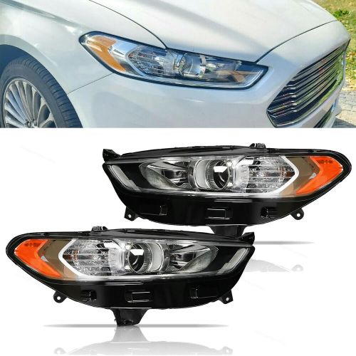 Pair For Ford Fusion 2013-2016 Projector Headlights Head Lights Lamps, US $134.00, image 8