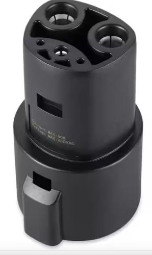 Lectron j1772 to tesla charging adapter - 60a 250v ac - for tesla model 3/s/x/y