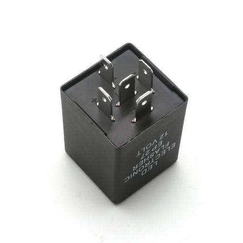 5-Pin EP27 FL27 LED Flasher Relay Decoder 12V Fix Turn Signal Hyper Flash issue, US $9.38, image 5