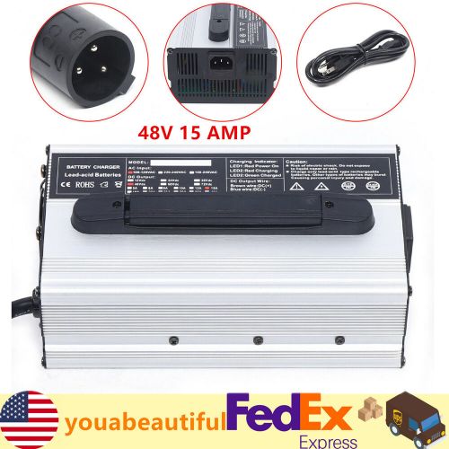 Club Car 48 volts 15 AMP Battery Charger For Club Car DS Precedent Golf Carts, US $88.52, image 11