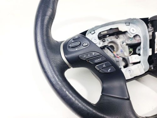 16-20 INFINITI QX60 STEERING WHEEL LEATHER W/ AUDIO SWITCH PUSH BUTTON OEM, US $145.00, image 5