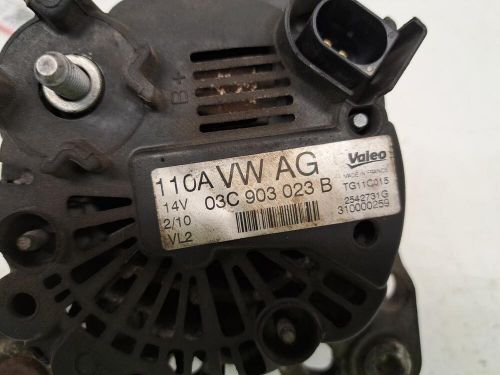 2010 SEAT IBIZA Mk4 (6J) 1.6L Petrol 110A VALEO ALTERNATOR, US $, image 2