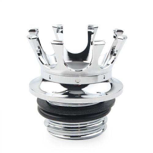 Crown Gas Cap Fuel Tank Cover Right-hand Thread For Harley Sportster Chrome, US $, image 7