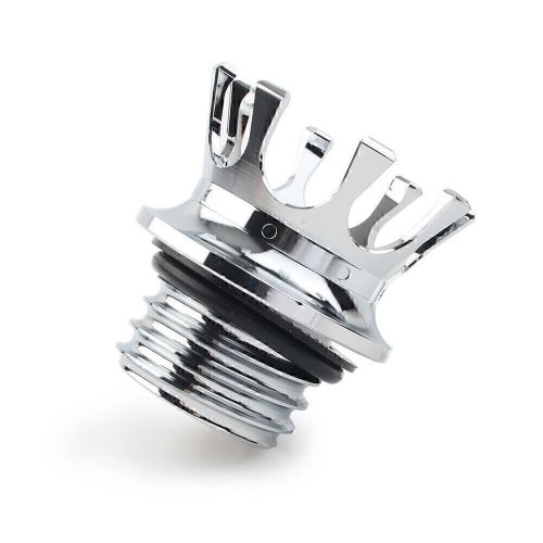 Crown Gas Cap Fuel Tank Cover Right-hand Thread For Harley Sportster Chrome, US $, image 11