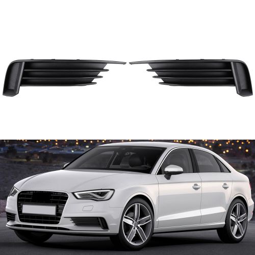 1 PAIR FRONT BUMPER LOWER LEFT & RIGHT SIDE GRILLS FOR AUDI A3 S3 2013-2017, US $68.22, image 10