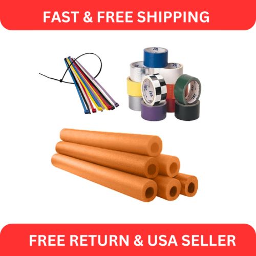 Foam Roll Bar / Cage Padding Installation Kit, Orange, US $105.37, image 3