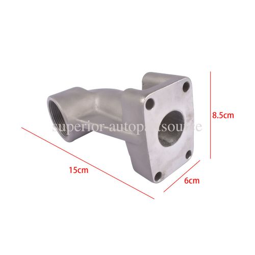 For Yanmar GM 2GM 3GM30 3HM Exhaust Bend Elbow 304 Stainless Steel 128370-13610, US $176.00, image 3
