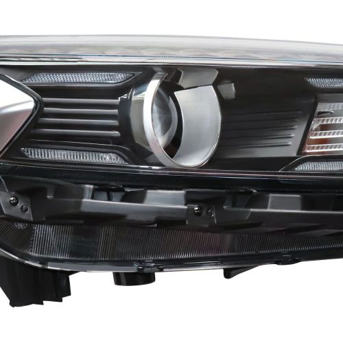 For 2022 2023 kia forte headlight assembly w/ led drl passenger right w/ bulb