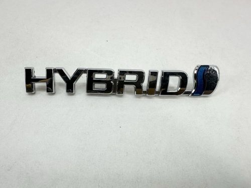 Toyota Prius Hybrid Fender Stick On Emblem, Name Plate, Badge 75374-47060, US $14.99, image 10