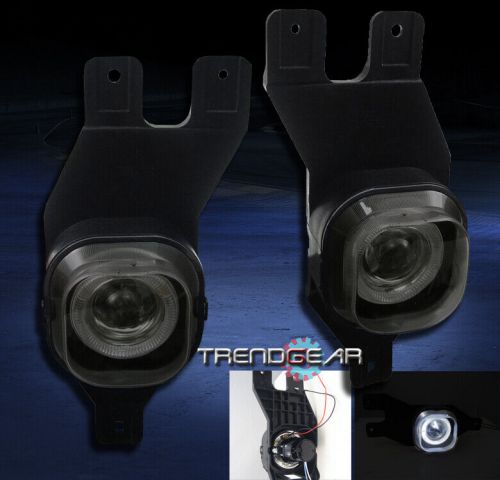 99-04 ford f250 f350 f450 f550/00+ excursion halo projector fog light lamp smoke