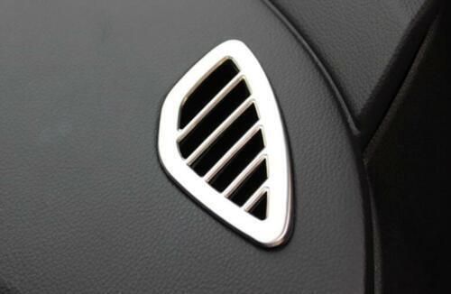 Dashboard L&R Air Outlet Vent Trim for Chevrolet Cruze 2016-2019 Silver Steel, US $27.21, image 2