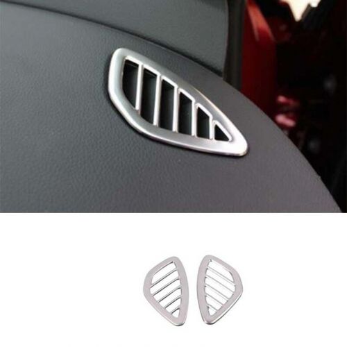 Dashboard L&R Air Outlet Vent Trim for Chevrolet Cruze 2016-2019 Silver Steel, US $27.21, image 5