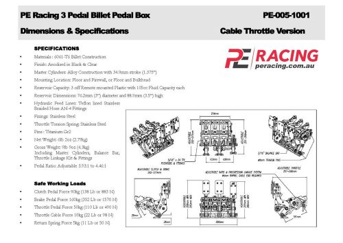 BILLET PE RACING PEDAL BOX, 3 Pedal Floor Mount Frame kit, #PE-005-4000, US $1,463.82, image 5