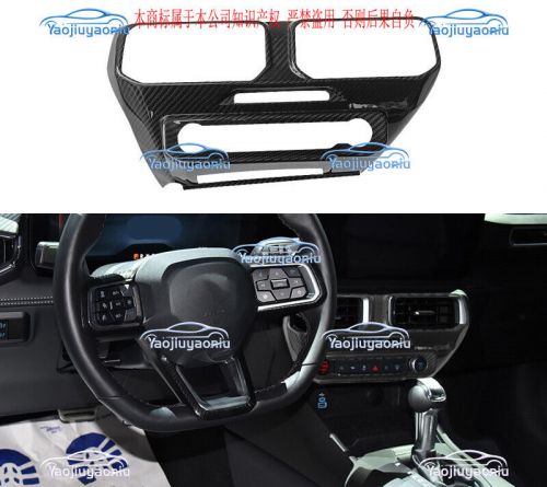 Real Carbon Center Console Molding Cover Trim 1pcs For Ford Mustang 2024-2026, US $159.90, image 3