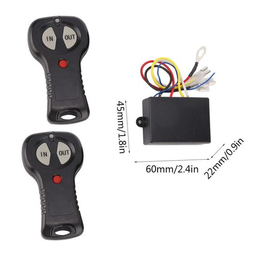 1 Pair 12V Wireless Winch Remote Control Controller Kit For Truck DON, US $20.35, image 5