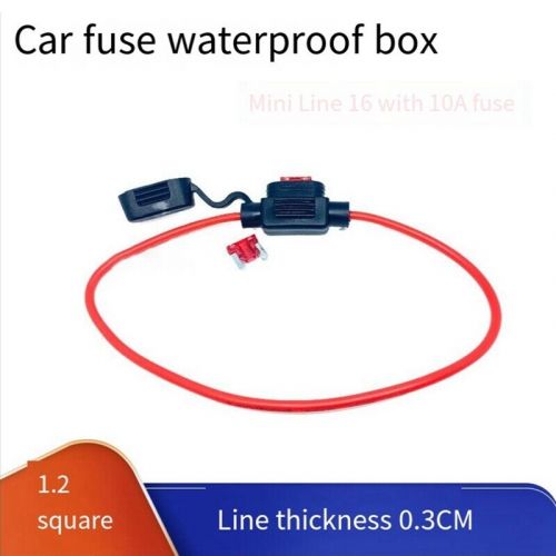 5-Piece Car Flat Fuse Holder, Splash Proof Box, 12V, 37793-, US $, image 3