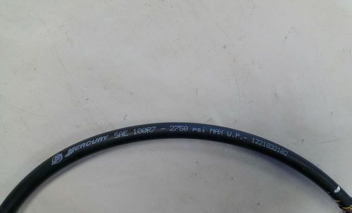 MERCURY HYRDAULIC STEERING HOSE 2' FT SAE 100R7 - 2750 PSI BLACK MARINE BOAT, US $24.95, image 3