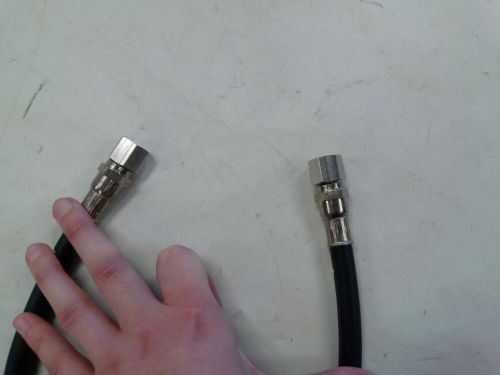 MERCURY HYRDAULIC STEERING HOSE 2' FT SAE 100R7 - 2750 PSI BLACK MARINE BOAT, US $24.95, image 4