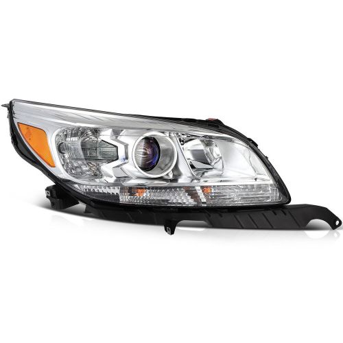 Fits 2013-2015 Chevy Malibu Black Halo Projector Headlights Lamps Left+Right, US $149.00, image 5