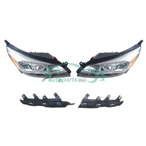 Fits 2013-2015 Chevy Malibu Black Halo Projector Headlights Lamps Left+Right, US $149.00, image 15
