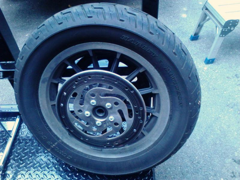 Sell HARLEY DAVIDSON SPORTSTER TIRE AND WHEEL 2010 LESS THAN 1100M NO