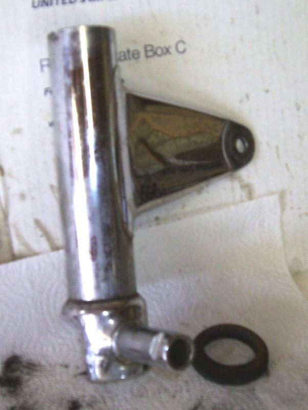 Right side upper fork cover. headlight mount ear. turn signal  cb750 honda sohc